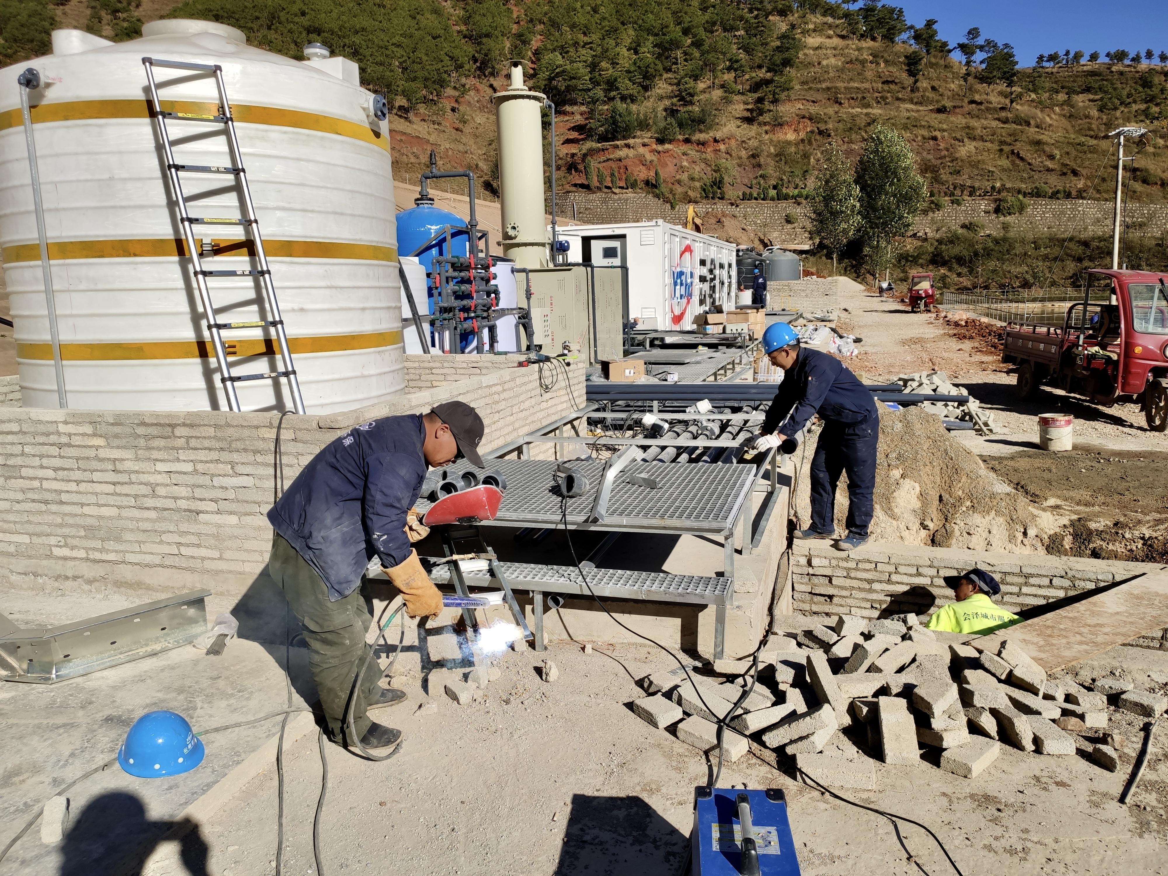 戰(zhàn)風(fēng)沙、抗溫差，一往無(wú)前保萬(wàn)家--碩特環(huán)保會(huì)澤項(xiàng)目正式運(yùn)行